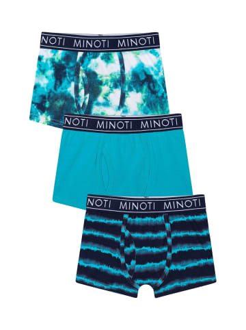 Minoti 3er. Set: Boxershorts 11BRIEF 9 in aquamarin