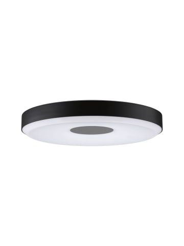 paulmann LED Deckenleuchte Puric Pane Smart Home Zigbee 16W in schwarz/grau