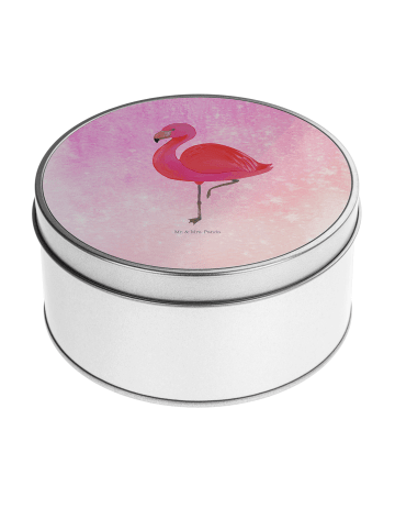 Mr. & Mrs. Panda Aufbewahrungsbox Flamingo Classic ohne Spruch in Aquarell Pink
