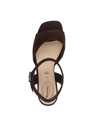 Tamaris Plateau Sandaletten in Braun