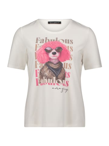 Betty Barclay Basic Shirt mit Placement in Patch Cream/Pink