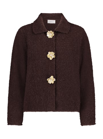 CARTOON Cardigan mit Kragen in Braun