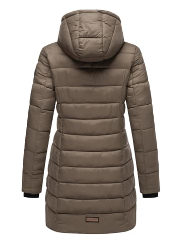 Marikoo Steppmantel Abendsternchen in Stone Brown