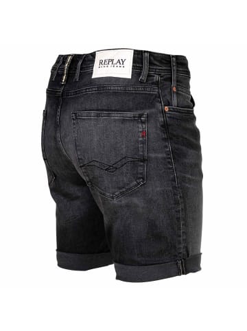 Replay Bermuda-Shorts in Dunkelgrau