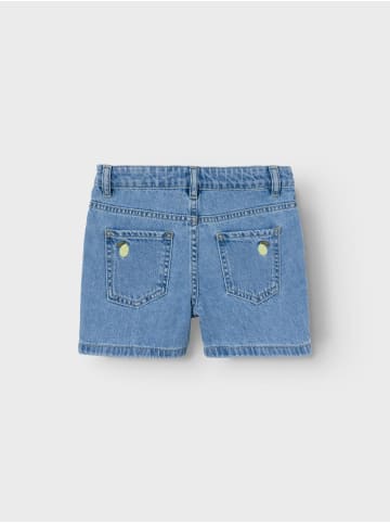 name it Jeanshorts NKFBELLA in light blue denim/lemon