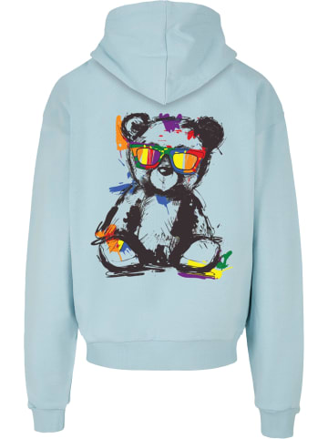 Merchcode Merchcode Love TeddyOversized Hoody in oceanblue