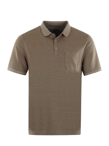 hajo Poloshirt 'Softknit' in braun