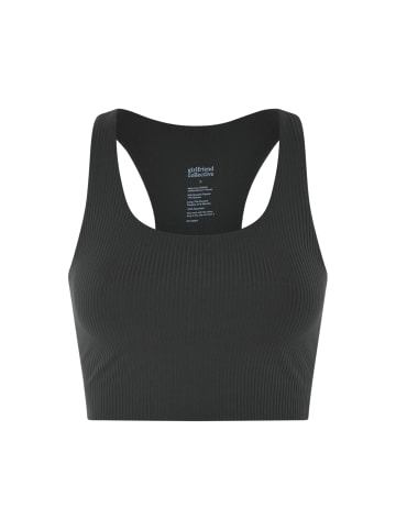 girlfriend collective Top Rib Paloma in Black