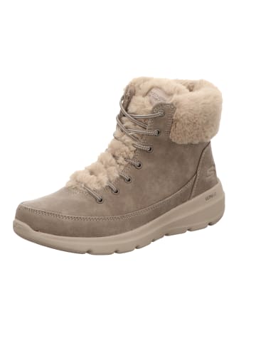 Skechers Schnürstiefel in beige