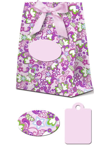 Buntpapierfabrik Ludwig Bähr Geschenkbox Celina 9,5x12,5x5cm Packung mit 5 Stück Motiv: 14