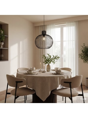 home24 Pendelleuchte FEMO in Schwarz