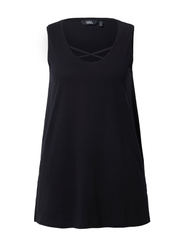 Ulla Popken Strick-Top in schwarz