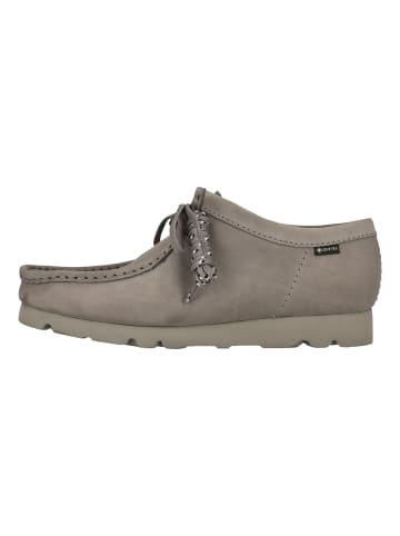 Clarks Schnürschuhe Wallabee in 1231 Grey Nubuck