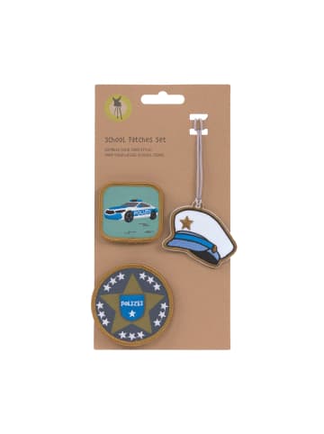 Lässig Lässig Anhänger & Patches - Schul Set Unique, Police
