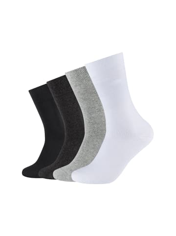 camano Socken 4er Pack ca-soft in Schwarz mix