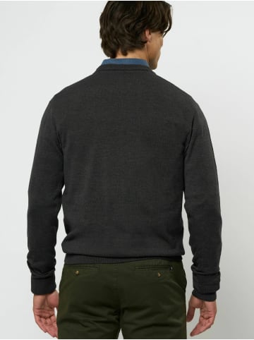 MCS Pullover Matt in Dark Grey Mélange