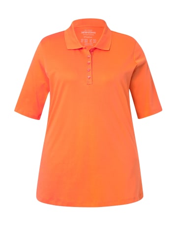 Ulla Popken Poloshirt in rosenkoralle