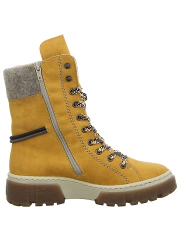 rieker Schnürstiefelette in gelb