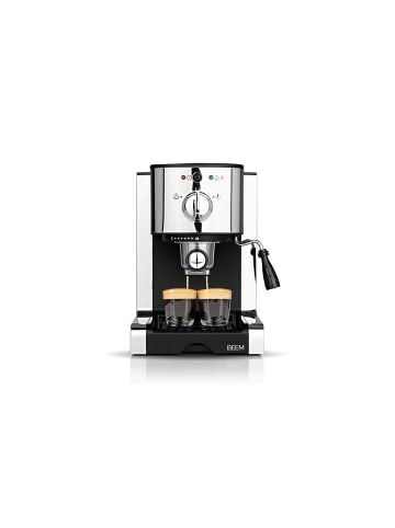 BEEM Siebträger-Maschine Espresso Perfect Chrome-Style 20bar 1470W chromfarben Silber