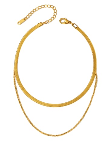ENGELSINN Halskette Halskette Double Layer in Gold