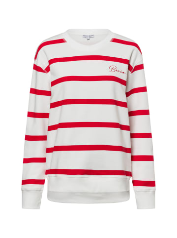 Marie Lund Sweatshirt in weiß rot