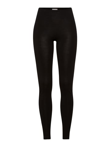 Hanro Leggings Woolen Silk in Schwarz