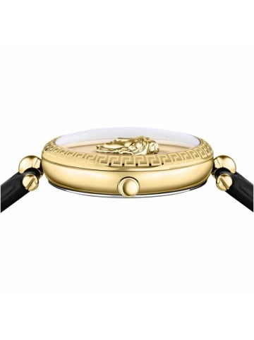 Versace Analoguhr für Damen in Schwarz