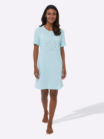 WITT WEIDEN Sleepshirts in mint-meliert + orange-meliert