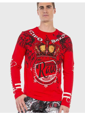 Cipo & Baxx Sweatshirts in RED