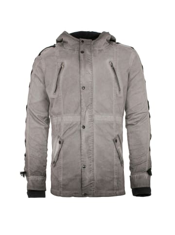 Cipo & Baxx Freizeitjacke in Anthracite