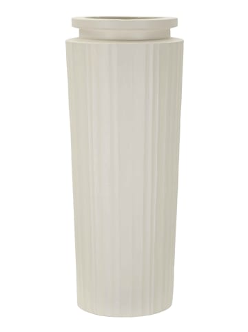 Mauro Ferretti Cremefarbene Magnesiumvase, ø 32 x 80 cm
