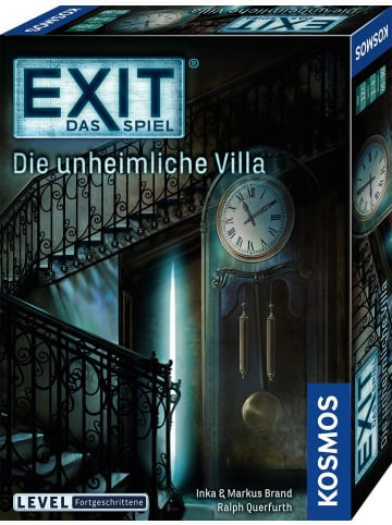 Franckh-Kosmos EXIT - Die unheimliche Villa | Exit - Das Spiel für 1 - 4 Spieler