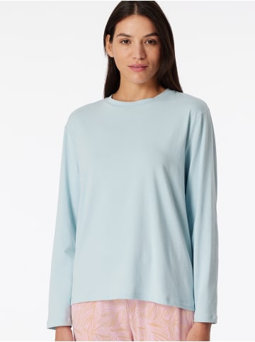 Schiesser Longsleeve Mix & Relax in bluebird