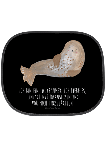 Mr. & Mrs. Panda sonnenschutz Robbe Lachen mit Spruch in Schwarz