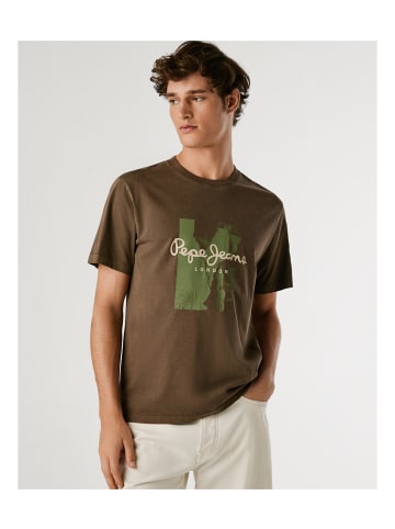 Pepe Jeans Tshirt in Braun