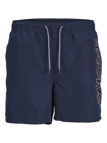 Jack & Jones Bade-Shorts 'Fiji' in dunkelblau