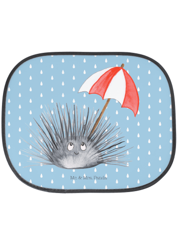 Mr. & Mrs. Panda Autoscheiben Sonnenschutz Seeigel ohne Spruch in Blau Pastell