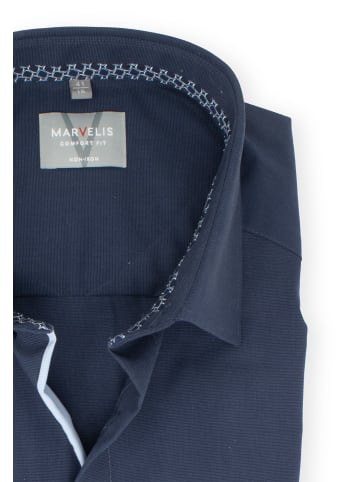 MARVELIS Comfort Fit Businesshemd in Blau 15