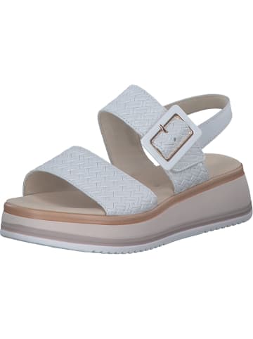 Gabor Comfort Keilsandaletten in weiss (LDS)