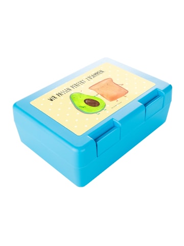 Mr. & Mrs. Panda Lunchbox Avocado Toast mit Spruch in Gelb Pastell