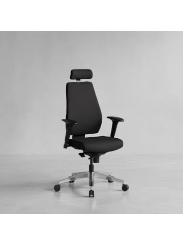 KADIMA DESIGN Bürostuhl | Stoff, Synchronmechanik Kopfstütze Wippfunktion
