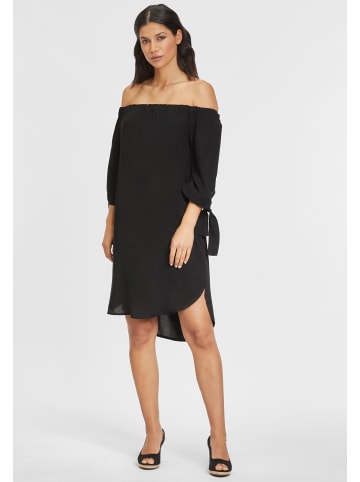 LASCANA Strandkleid in schwarz
