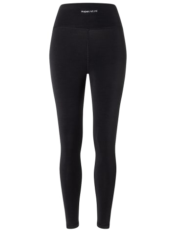 super.natural Merino Tight in schwarz