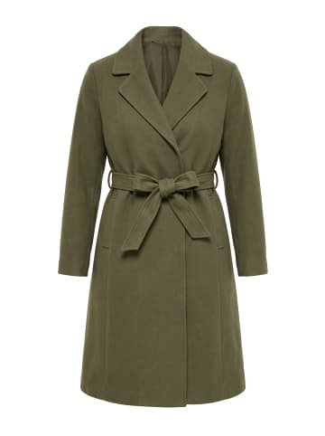 Studio Untold Mantel in dunkel khaki