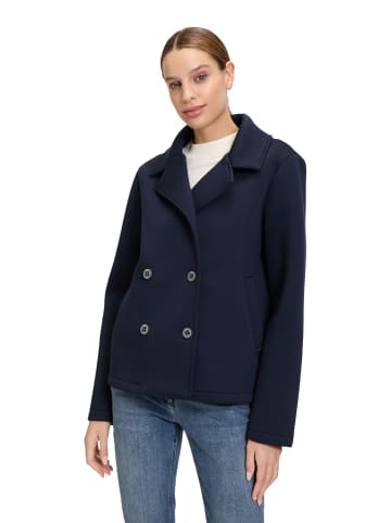 AMBER & JUNE Blazer-Jacke mit Reverskragen in Dunkelblau