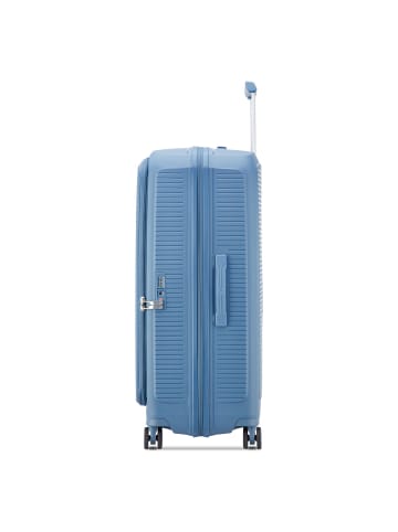 Roncato Arcade DLX 4 Rollen Trolley 78 cm mit Dehnfalte in avio