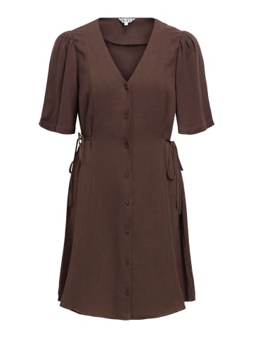 Object Midikleid in Seal Brown
