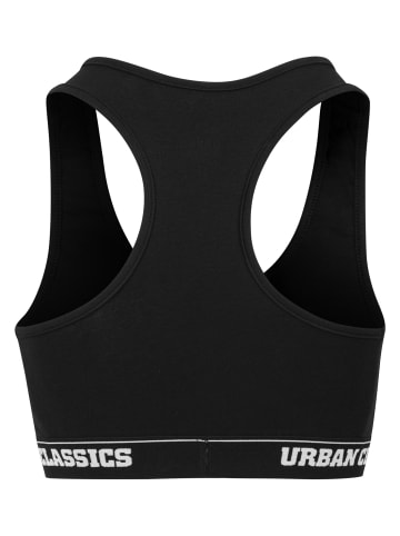 Urban Classics Urban Classics Damen Ladies Logo Bra in black