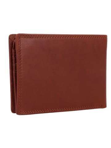 Greenburry Vintage Geldbörse RFID Schutz Leder 12.5 cm in natur