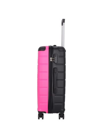 Nowi Rhodos 4 Rollen Trolley 68 cm in sz-pink